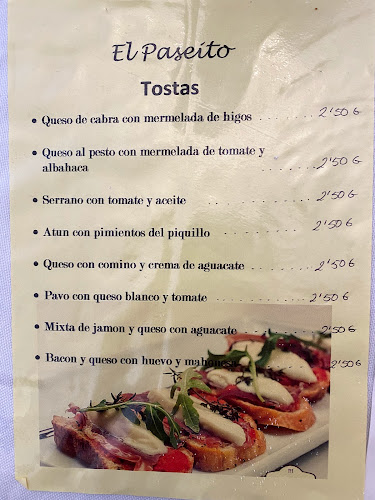 Opinii despre Cafetería El Paseito în Málaga - Gastronomía y hostelería