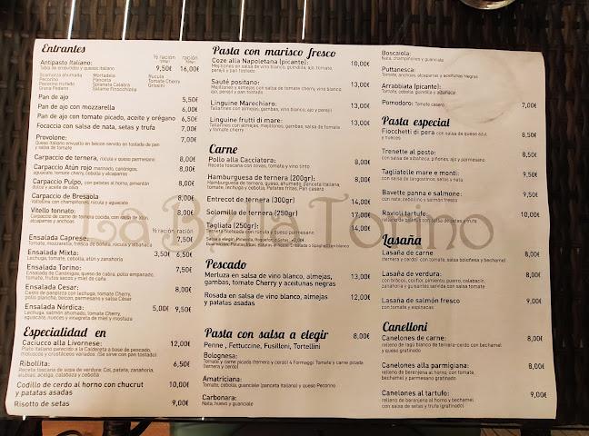 Opinii despre Restaurante La Bella Torino în Torre del Mar - Gastronomía y hostelería