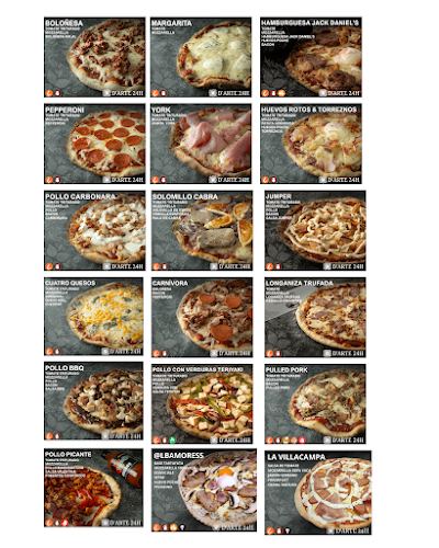 Pizzería D'Arte 24 horas avd Madrid