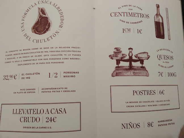 Reviews of MAISON CARNE in Barcelona - Gastronomía y hostelería