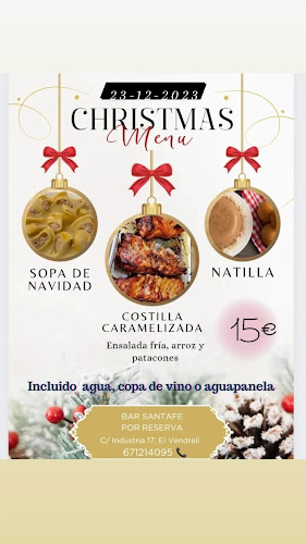 Opinii despre Bar Santafe în El Vendrell - Gastronomía y hostelería