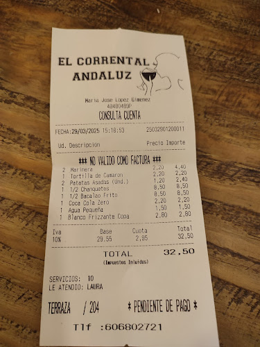 Taberna El corrental andaluz