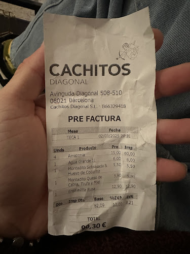 Comentarii opinii despre Cachitos Diagonal