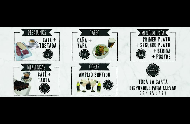Café-Bar El Parque - Gastronomía y hostelería