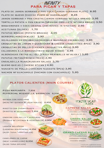 INFINITY BAR - Gastronomía y hostelería