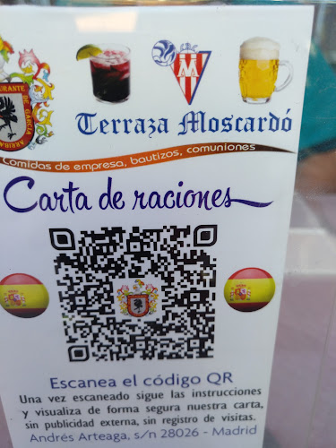 Terraza Moscardó Open Times