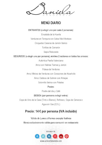 Comments and reviews of Arrocería Daniela