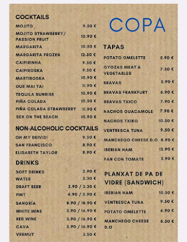 Opinii despre Copa Café Barcelona în Barcelona - Gastronomía y hostelería