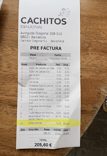 Comentarii opinii despre Cachitos Diagonal