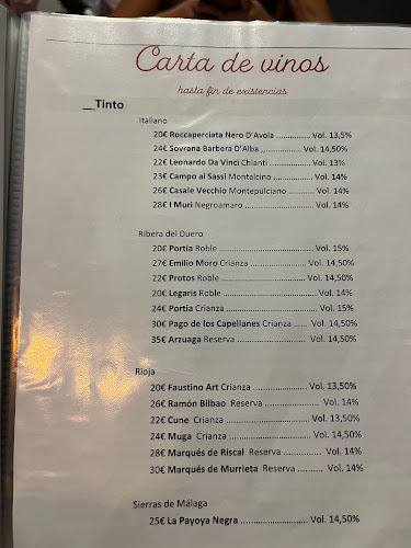 Restaurante La Bella Torino - Torre del Mar