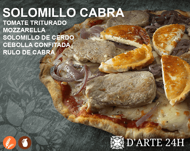 Pizzería D'Arte 24 horas avd Madrid - Gastronomía y hostelería