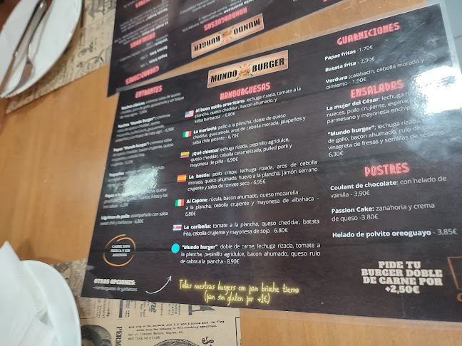 Reviews of Mundo Burger in Las Palmas de Gran Canaria - Gastronomía y hostelería