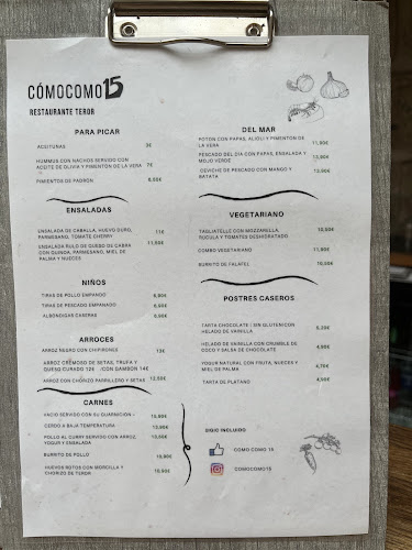Cómo como 15 - Gastronomía y hostelería