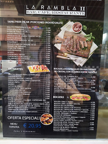 Reviews of LA RAMBLA II BAR, CAFÉ, RESTAURANTE. in Valencia - Gastronomía y hostelería