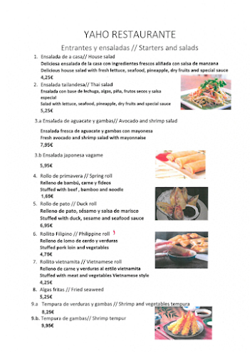 RESTAURANTE YAHO San Juan de Alicante - Gastronomía y hostelería