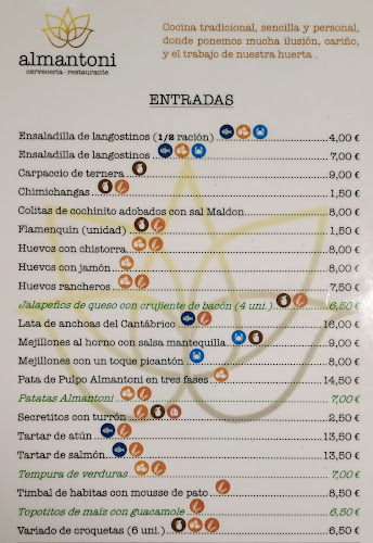 Restaurante ALMANTONI - Sant Joan d'Alacant