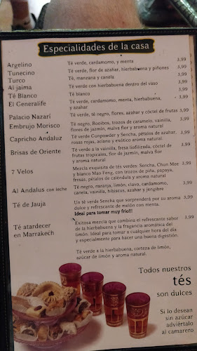 Tetería Palacio Nazarí - Gastronomía y hostelería