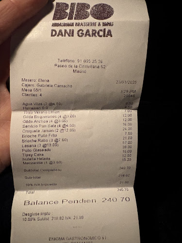 BiBo Madrid by Dani García - Madrid