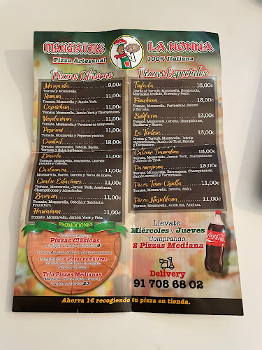 Opinii despre Mangiatore la nonna în Madrid - Gastronomía y hostelería