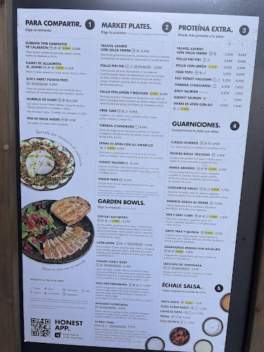 Honest Greens - Gastronomía y hostelería