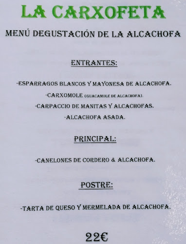 Reviews of Cafetería La Carxofeta in Benicarló - Gastronomía y hostelería