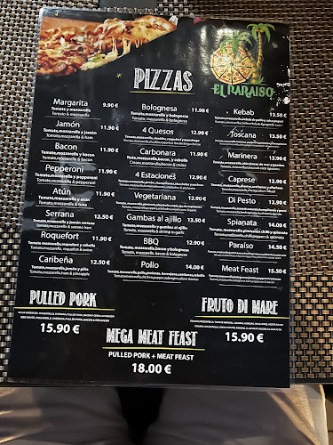 Pizzería El paraíso - Gastronomía y hostelería