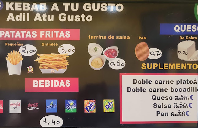 Comentarii opinii despre KEBAB A Tu Gusto