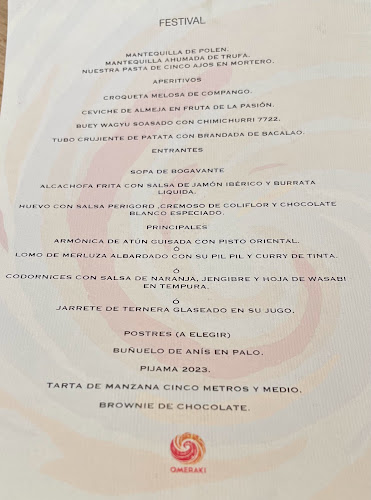 Restaurante Omeraki. By Alberto Chicote. - Gastronomía y hostelería