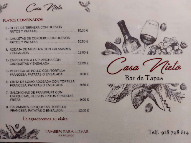 Bar Casa Nieto - Alcalá de Henares