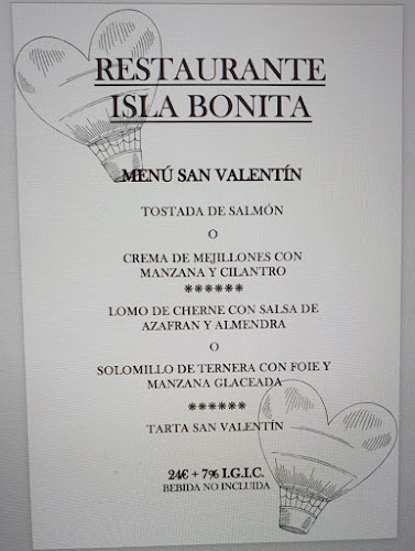 Restaurante Isla Bonita