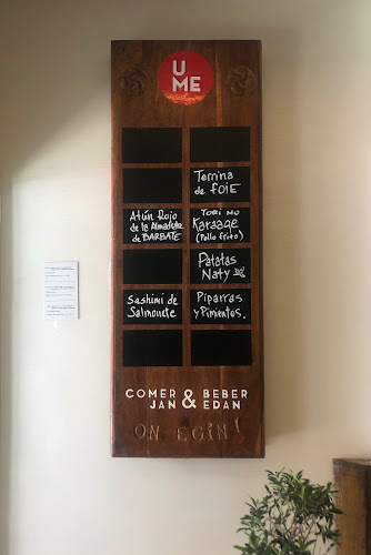 Opinii despre UME restaurante&bar în Bilbao - Gastronomía y hostelería