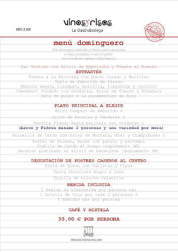 Comments and reviews of Restaurantes Alicante Vinos y Risas "La Gastrobodega"