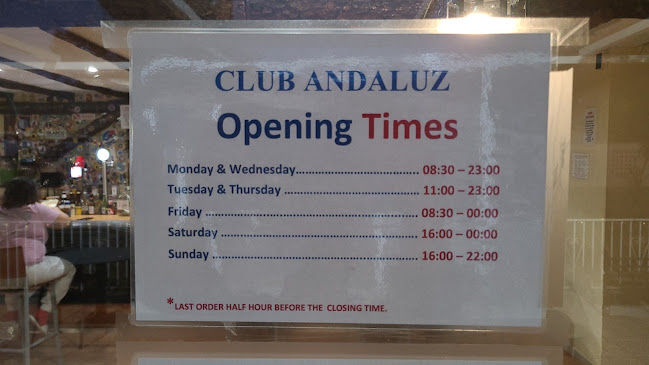 Comments and reviews of Club Andaluz (Base Club)
