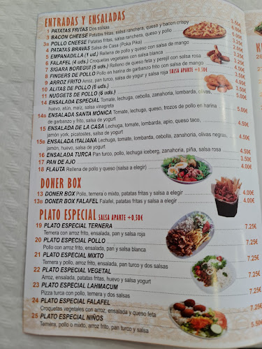 Restaurant Kebab Pizzeria Mutxamel - Gastronomía y hostelería