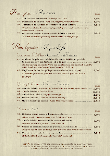 Comentarii opinii despre Taberna Antonio Sánchez - 1787 - La Taberna más antigua de Madrid