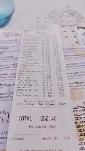 Restaurante Ca Aleix Open Times