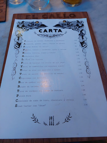 Comments and reviews of El Gallo Gastrobar