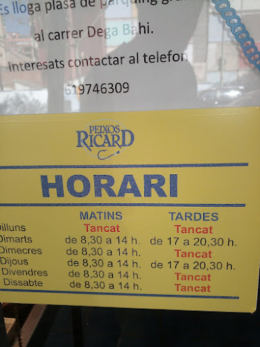 Pescados Ricard - Gastronomía y hostelería