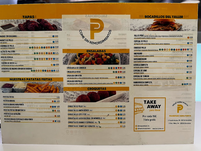 Opinii despre TALLER DE FRANKFURTS HORA PUNTA DEU I MATA în Barcelona - Gastronomía y hostelería