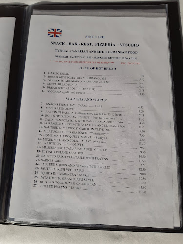 Opinii despre Vesubio Restaurante în Morro Jable - Gastronomía y hostelería