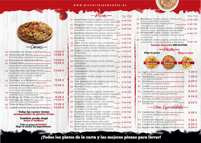 Restaurante Pizzería Los Poetas