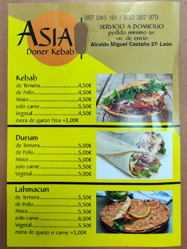 Asia Doner Kebab - León