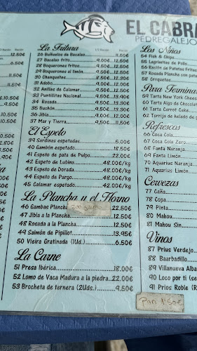 Restaurante El Cabra - Gastronomía y hostelería