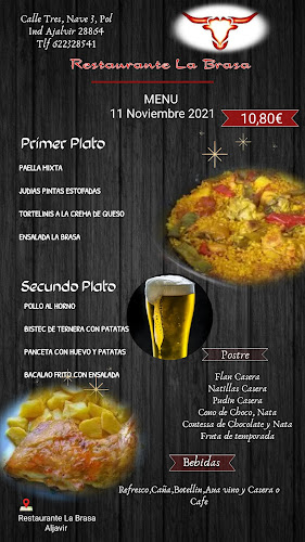 Restaurante la brasa Open Times