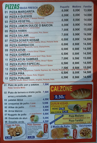 Reviews of EUROPA DONER PIZZERIA in Badalona - Gastronomía y hostelería