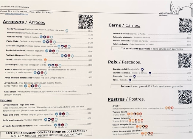 Alquería del Pou - Gastronomía y hostelería