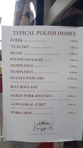 Restaurante La Rambla - Montebello