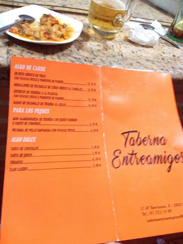 Reviews of TABERNA ENTREAMIGOS in Madrid - Gastronomía y hostelería