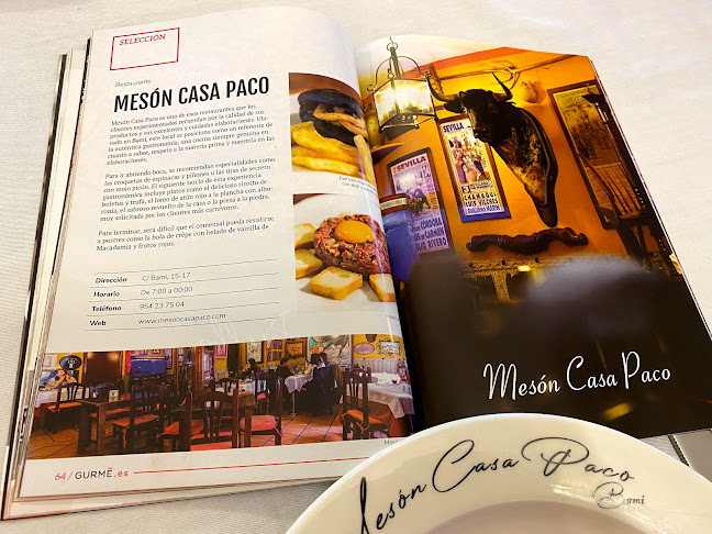 Reviews of Mesón Casa Paco in Sevilla - Gastronomía y hostelería
