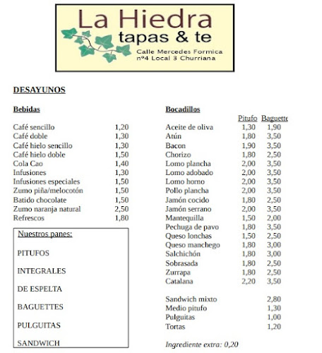 Restaurante la hiedra